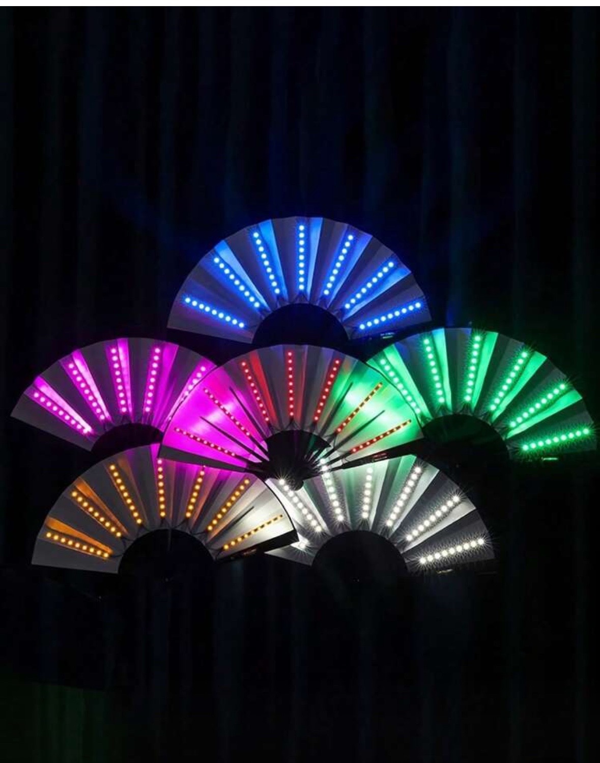 Eventail en led 