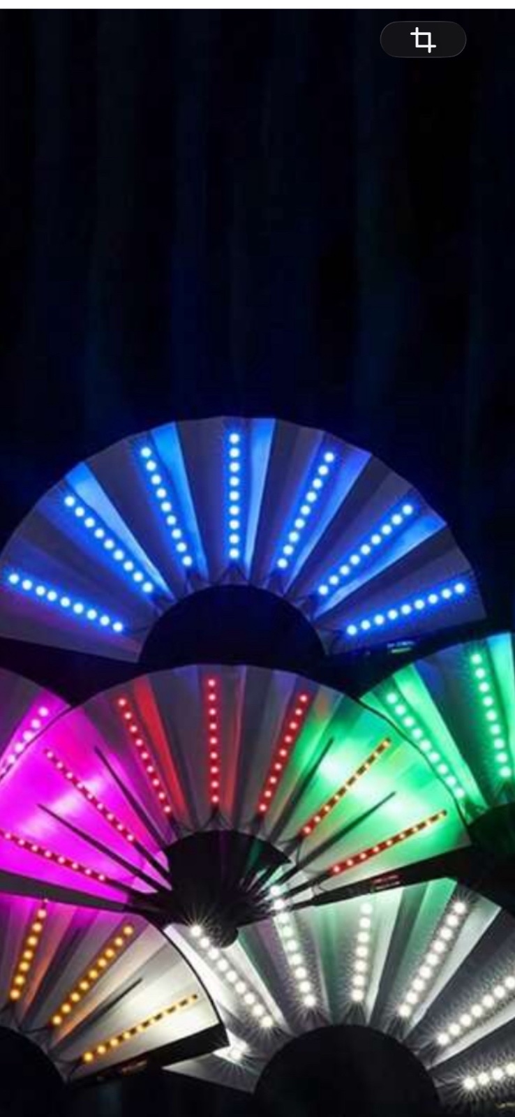 Eventail led hrand 60 cm