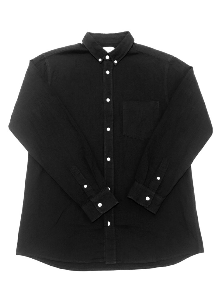 Surchemise Noire Tendance H&M - Taille L 