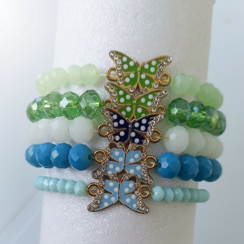 Bracelets papillons 