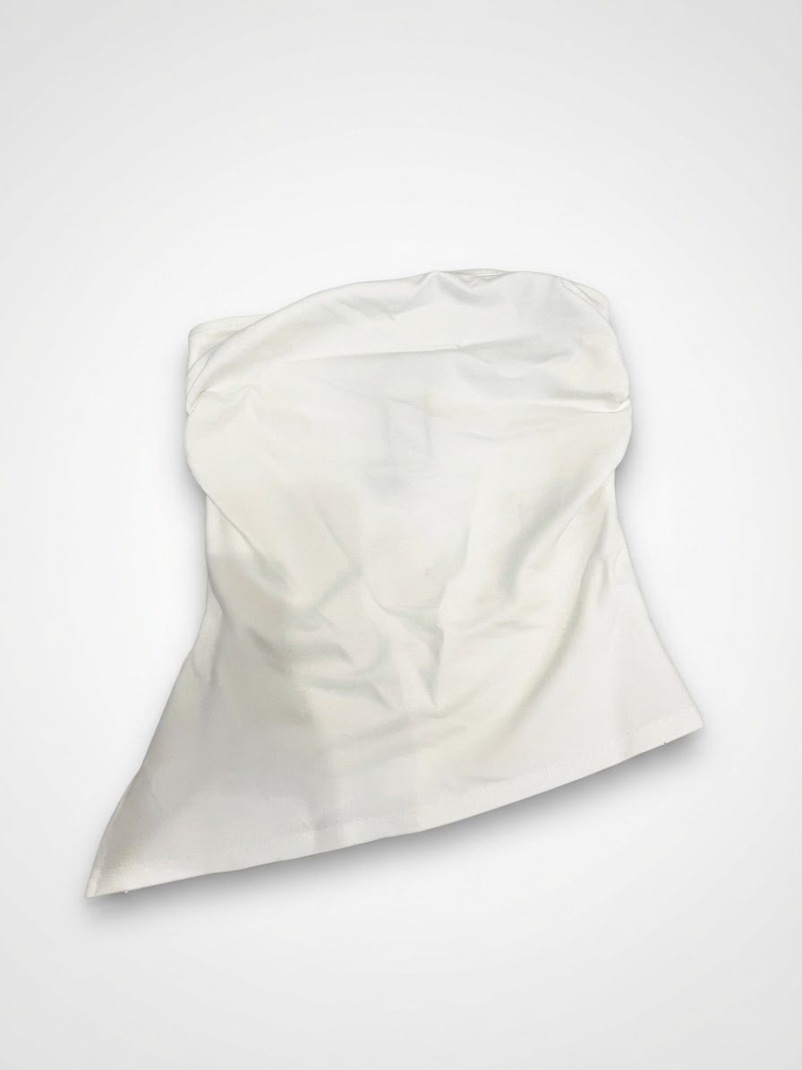 Tube top blanc