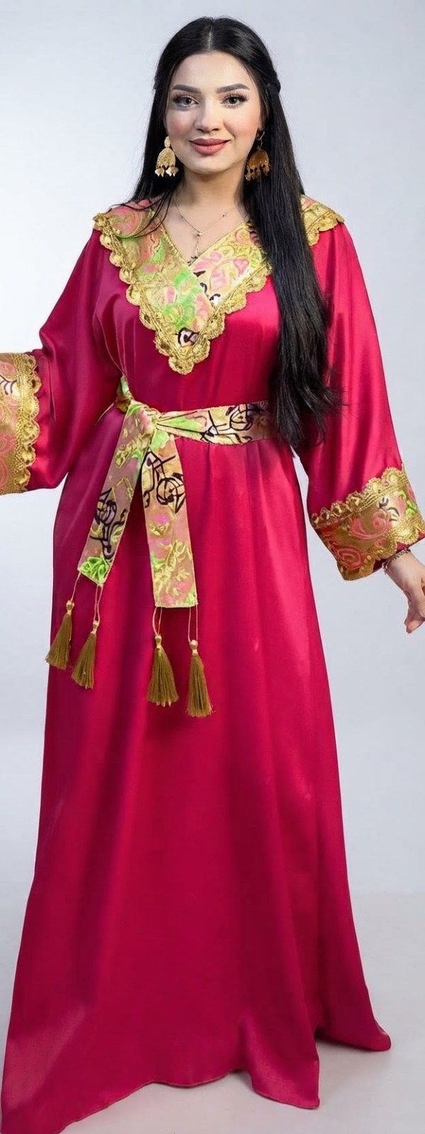Koftan satin 