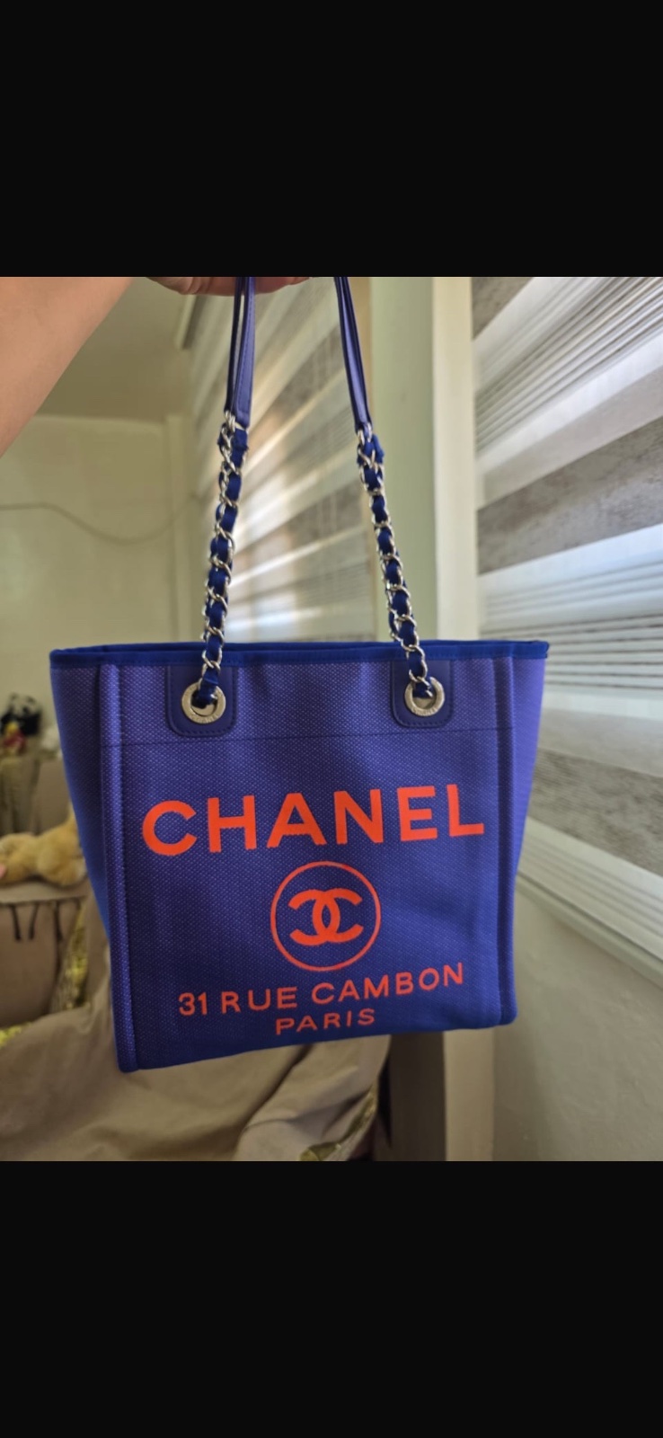 Sac chanel deauville tote