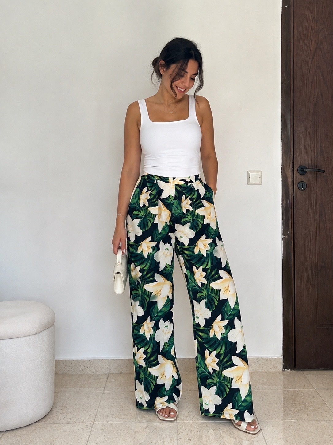 Pantalon large 
