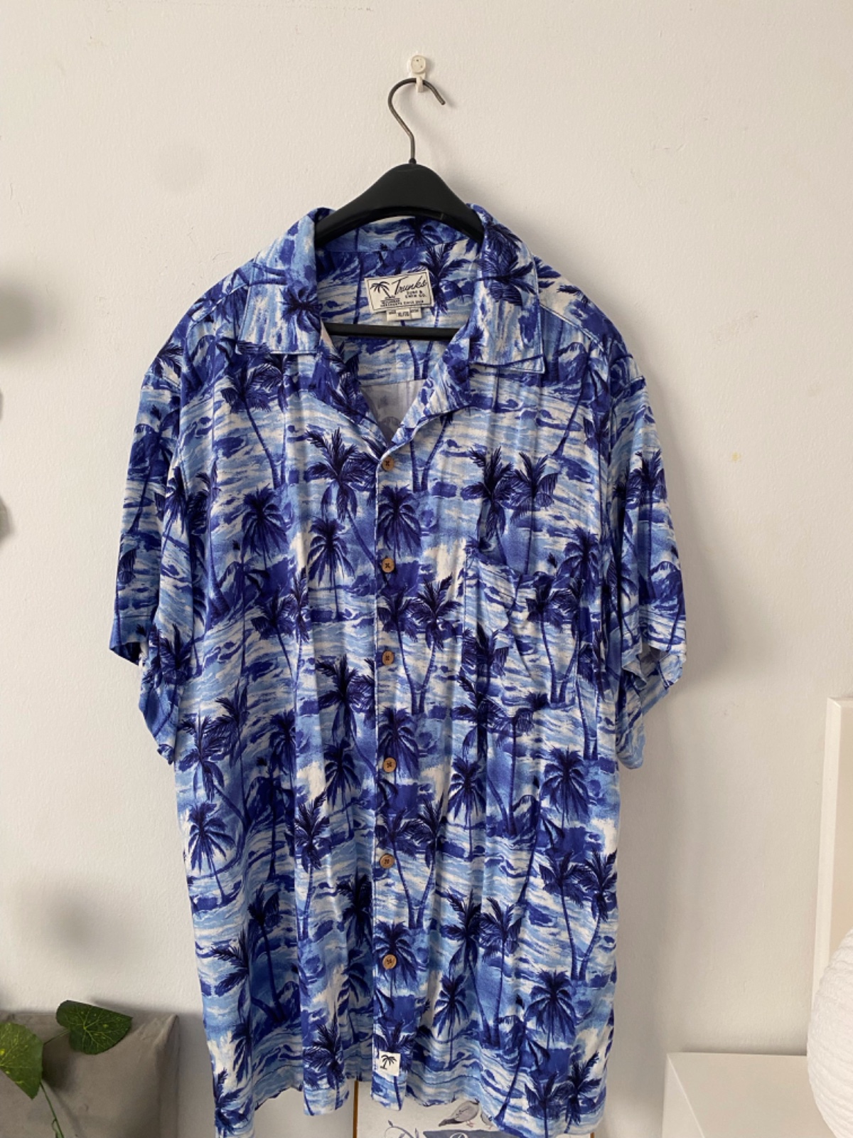 Chemise bleu de plage