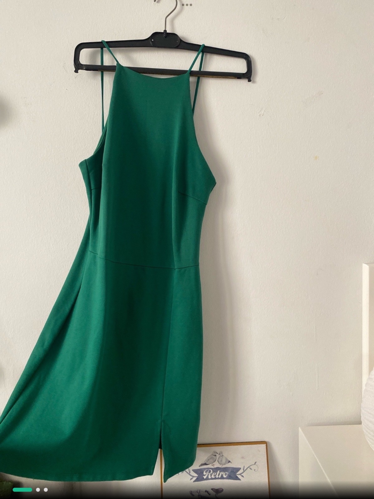 Robe vert foncé