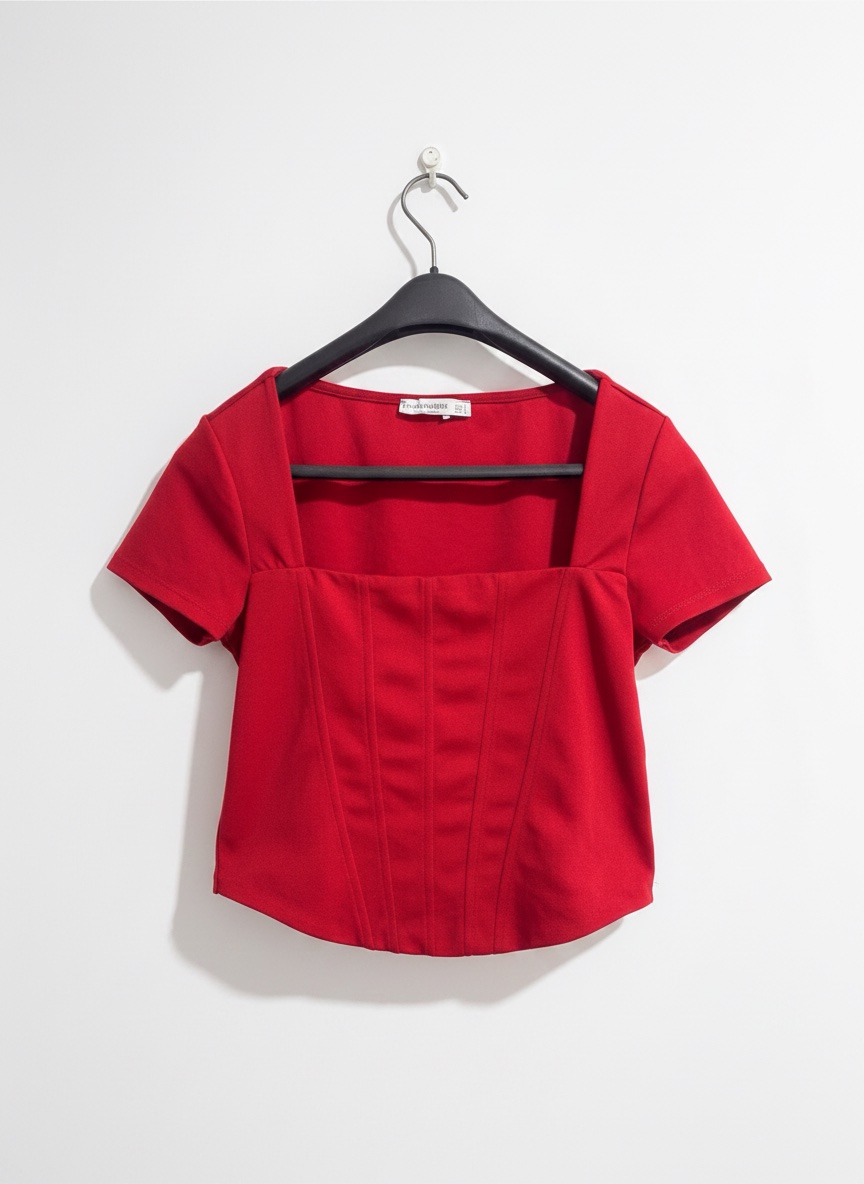 Top rouge 