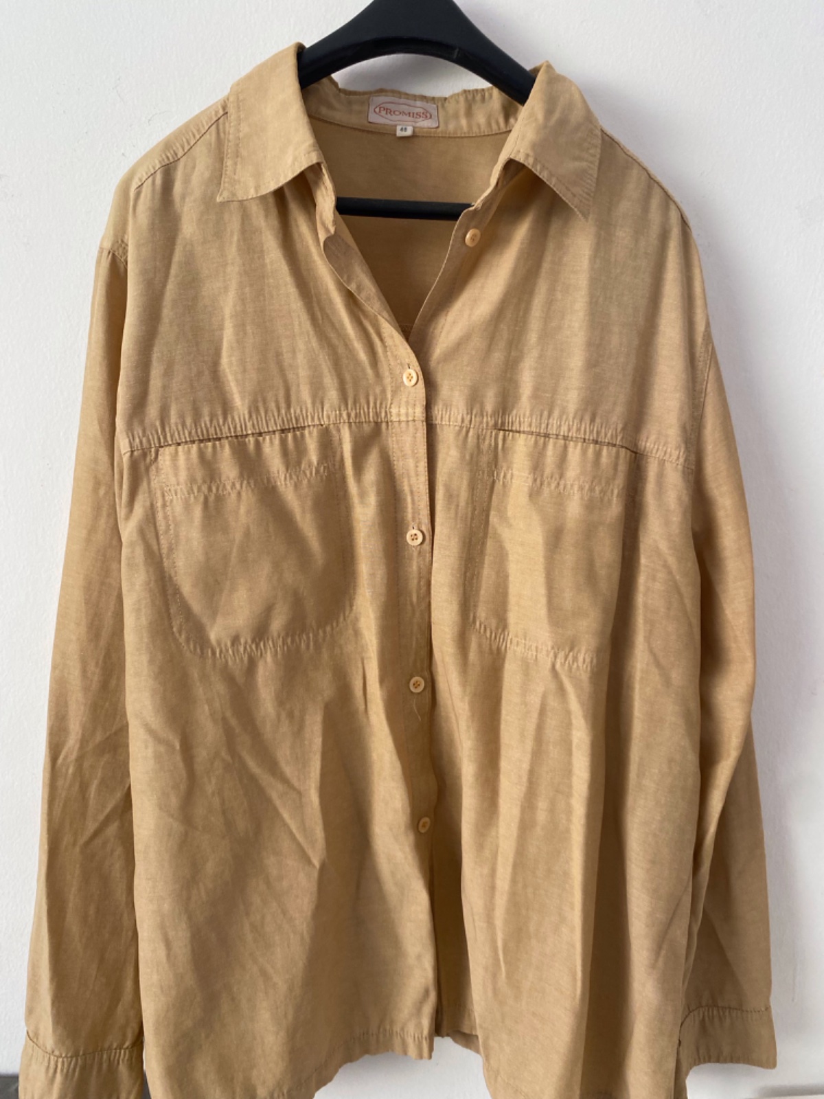 Chemise beige 