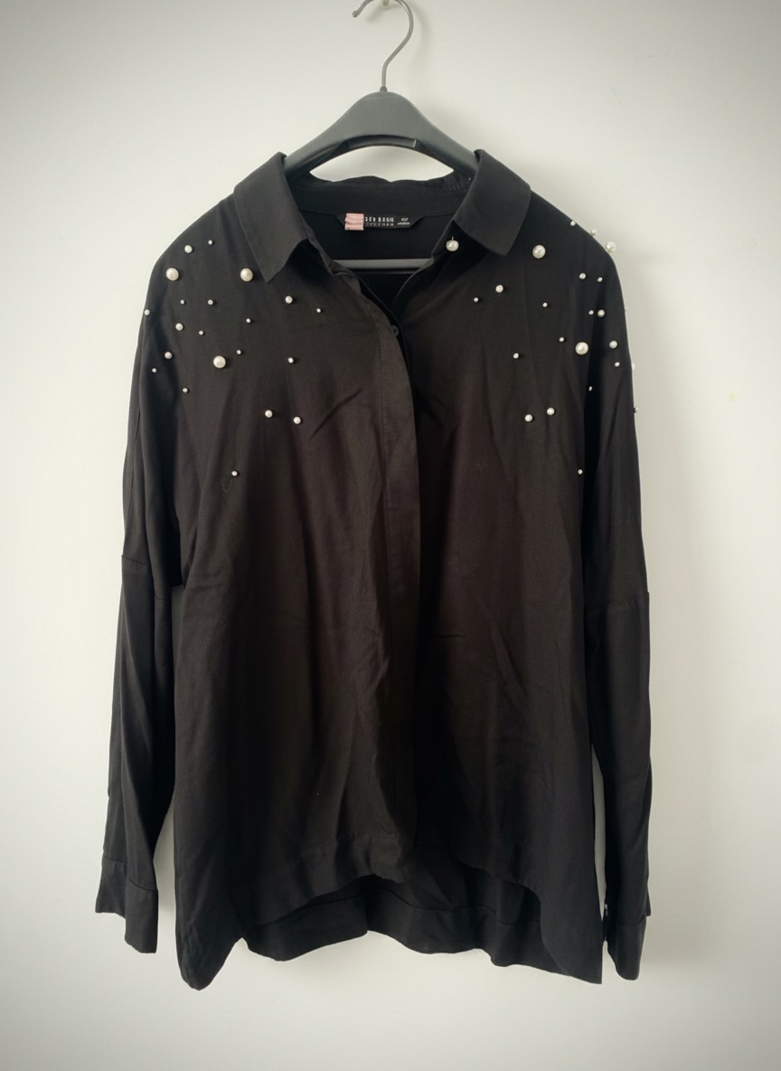 Chemise ZARA BASIC noir