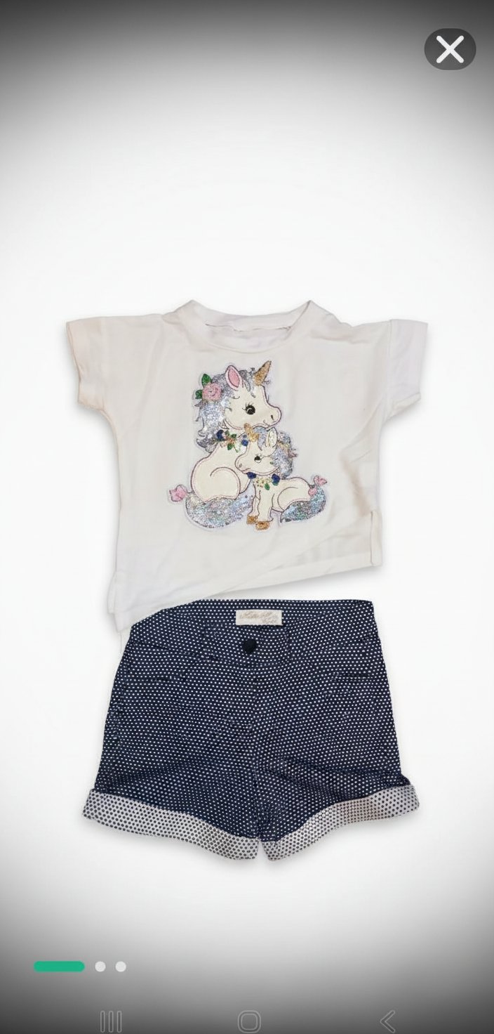 Ensemble shorts et pulls 2 ans