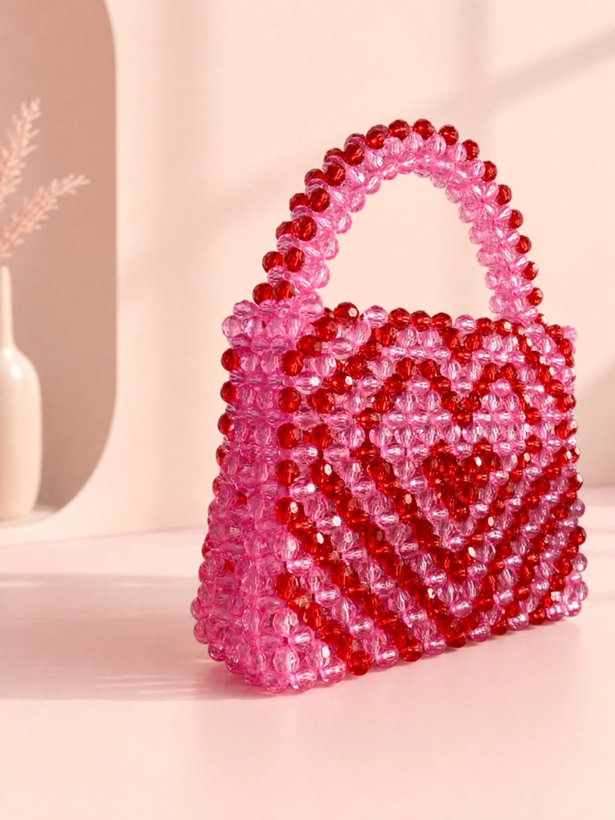 Le bijou Rose et Rouge