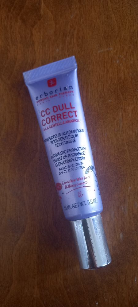 cc crème erborian avec spf25