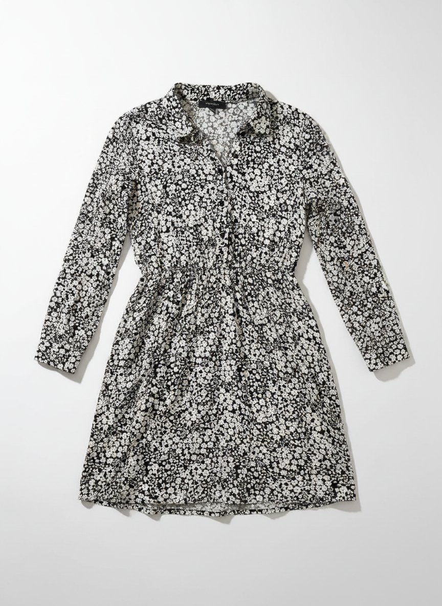 Robe noir et blanc