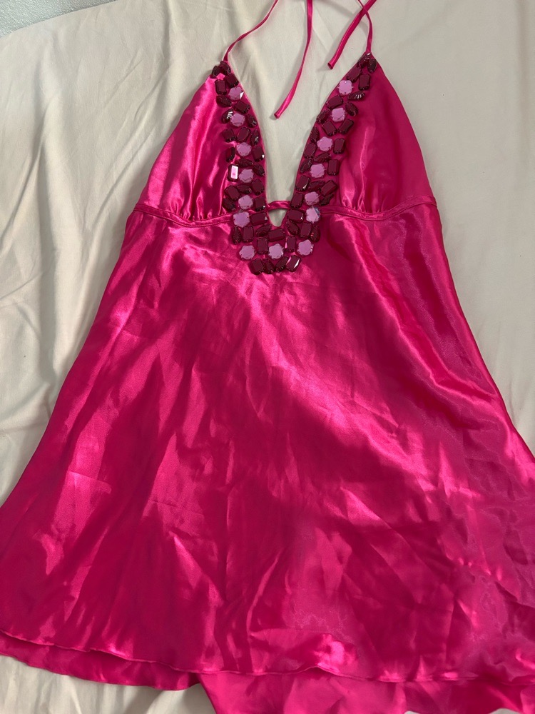 Robe satin