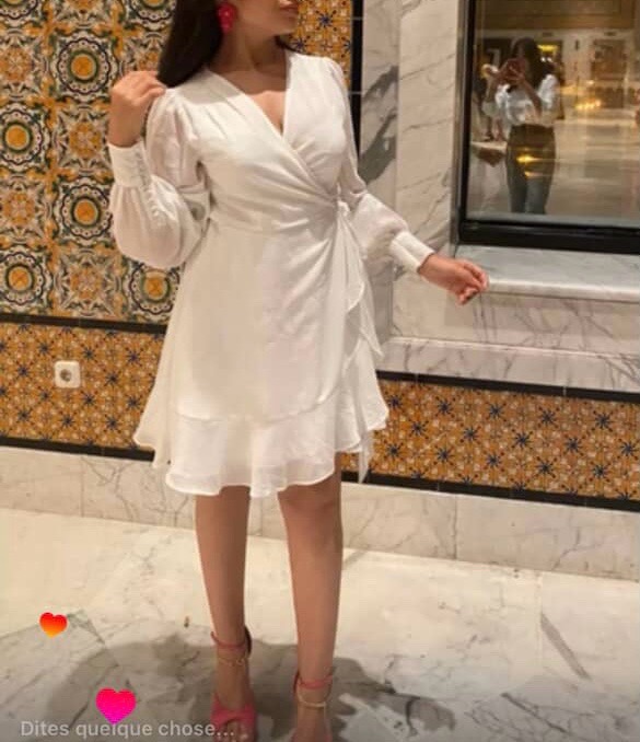 Robe blanche