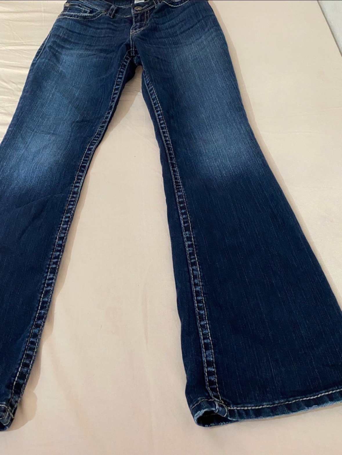 Vintage silver jeans
