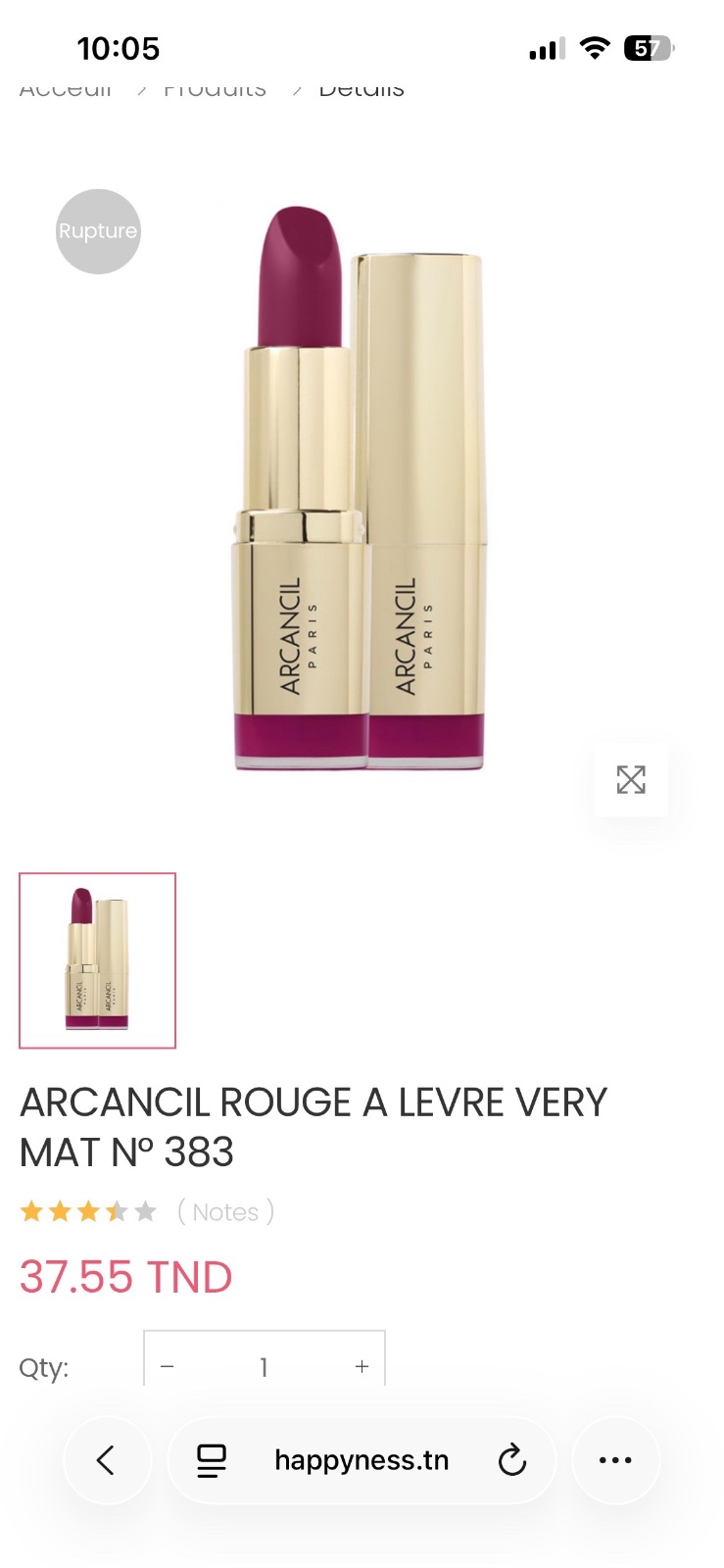 Rougz a levre
