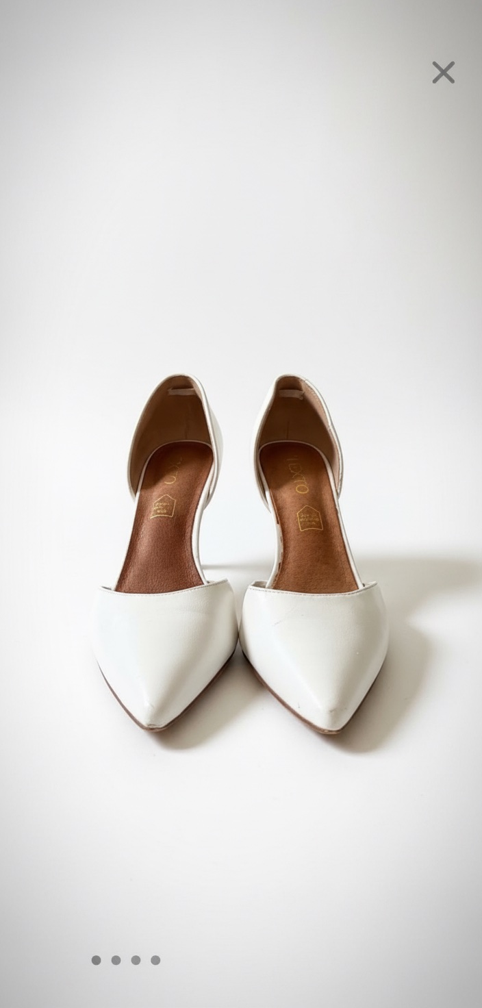 Escarpins blanc 