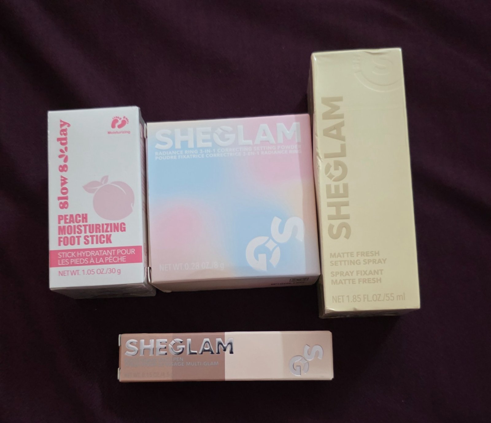 Pack sheglam 2