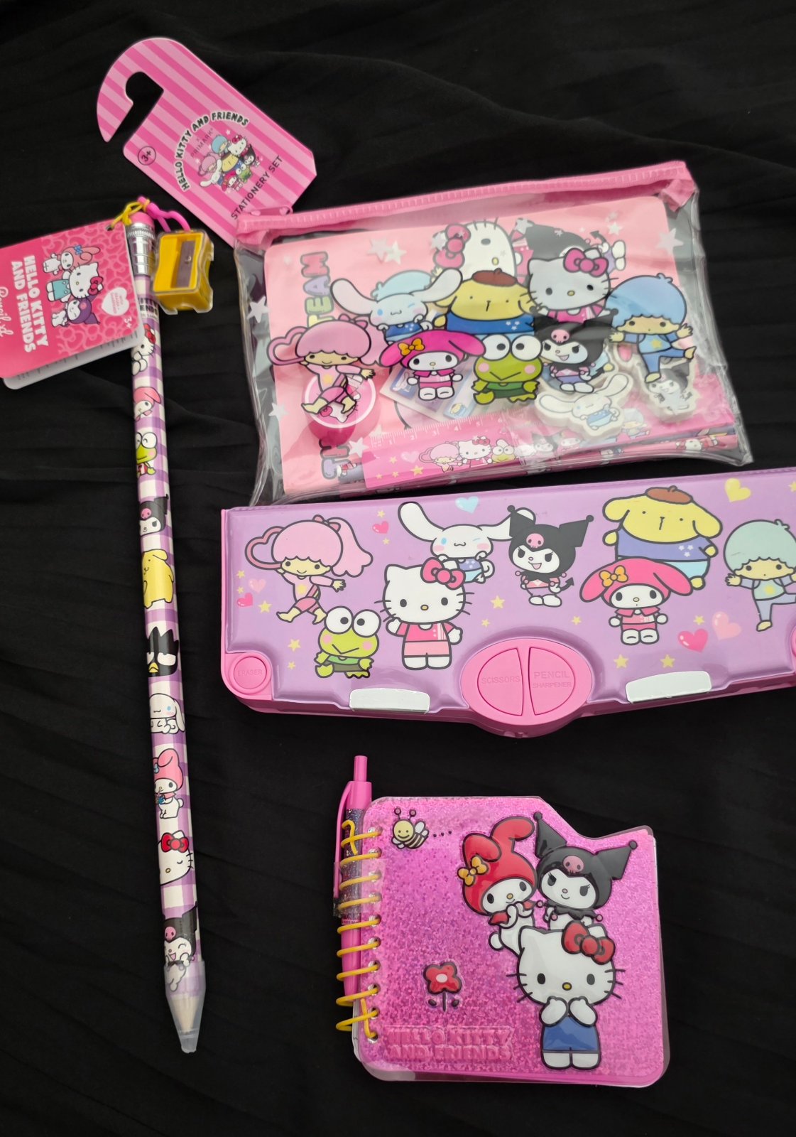 Pack kitty and friends