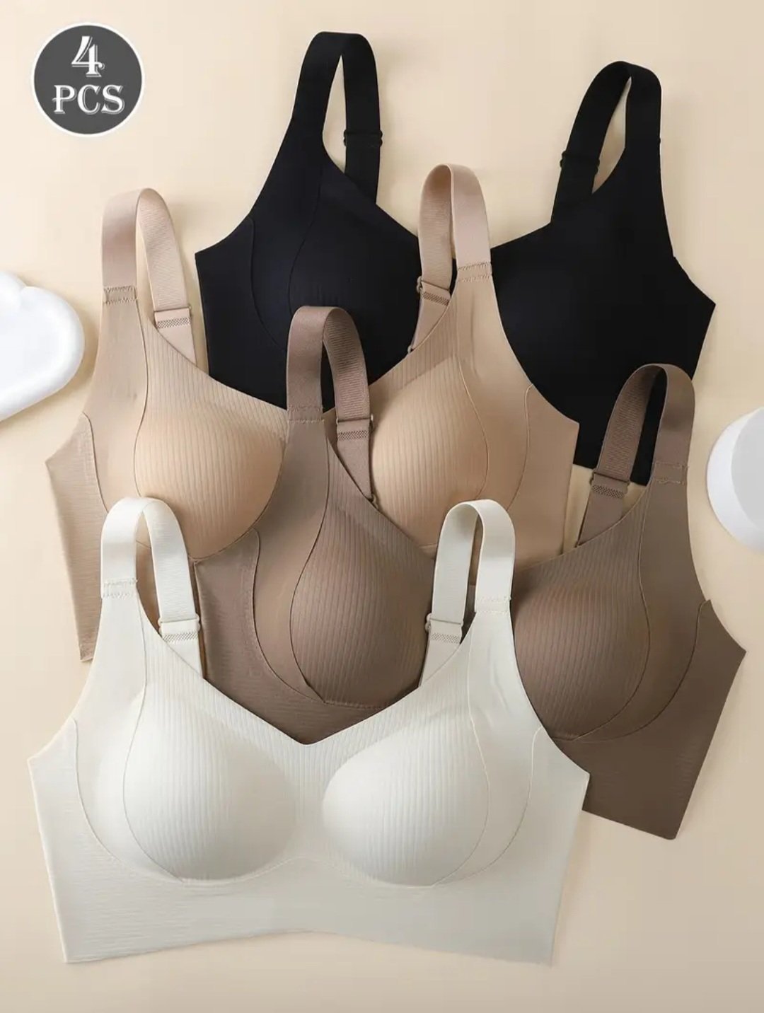 Ensemble de 4 soutien-gorge