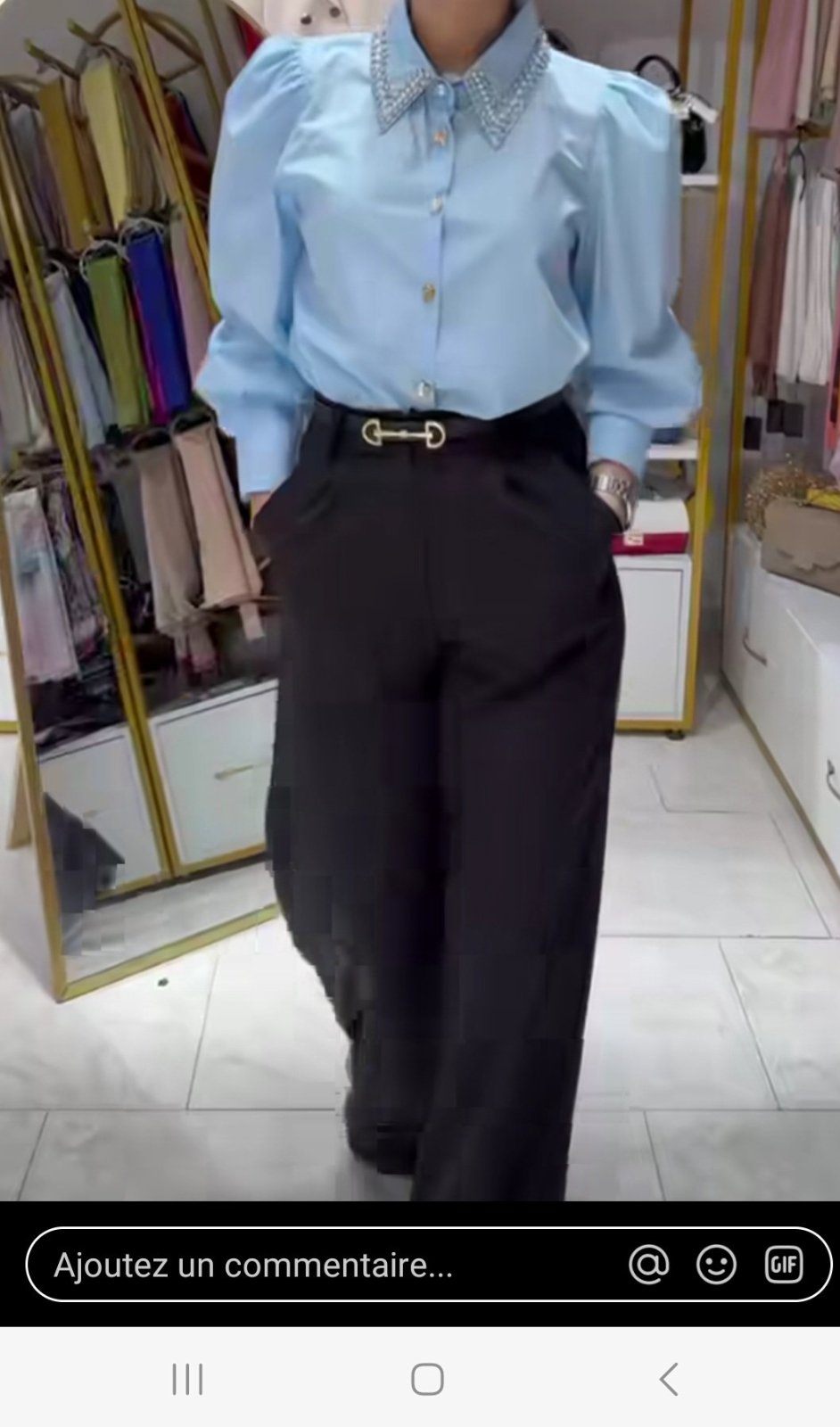 Pantalon large profitez du 15% du aid