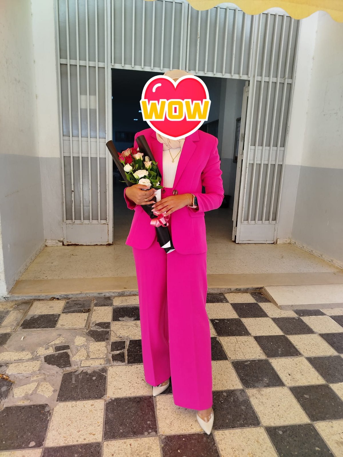 Set rose fouchiar 