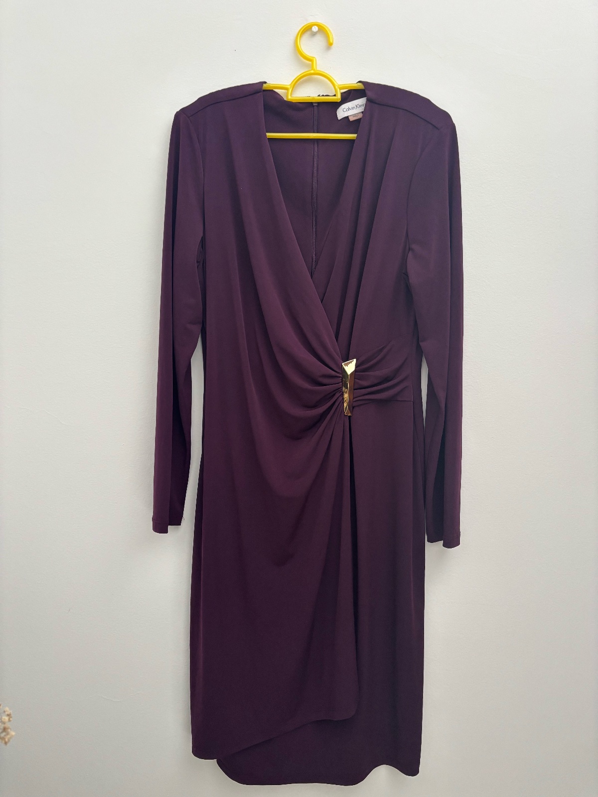 Robe mauve de chez CK 