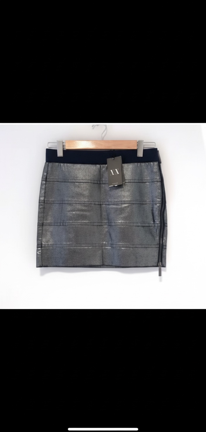 Jupe argent gris 