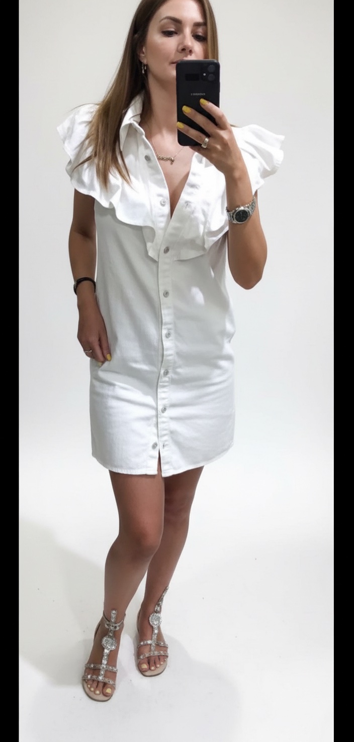 Robe jean zara 