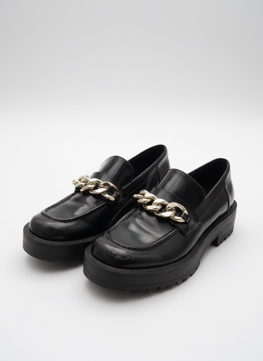 Mocassin compense zara 