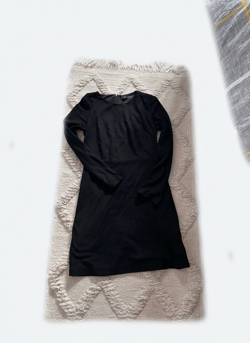 Robe daim zara 