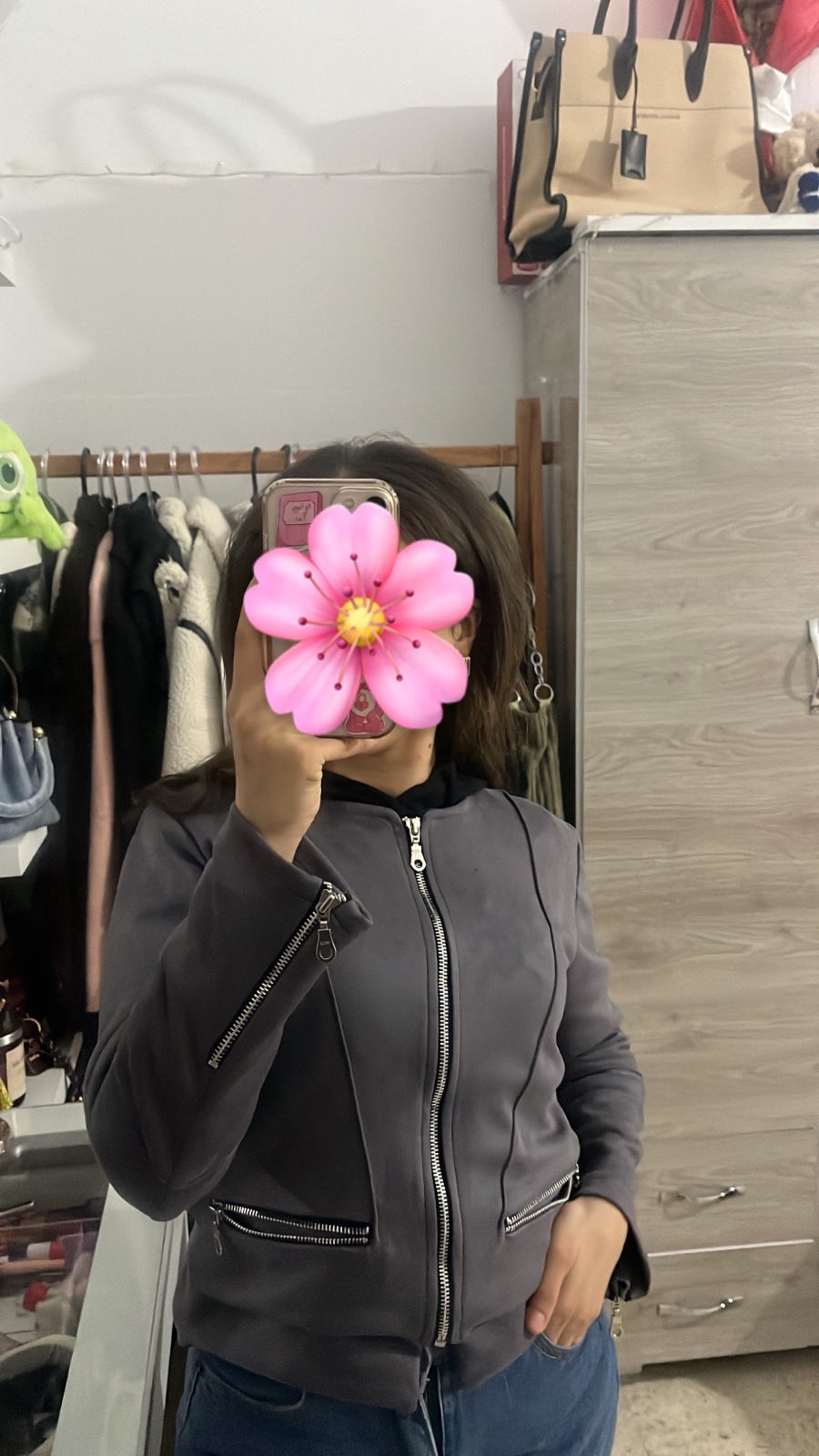 Veste gris taille s 
