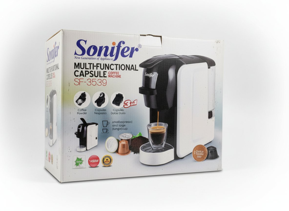 Cafetiere 3en 1 sonifer