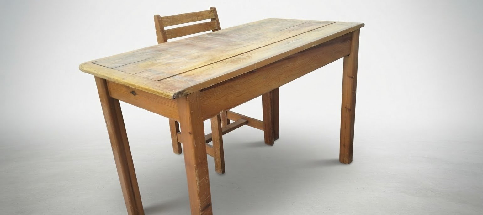Bureau de bois