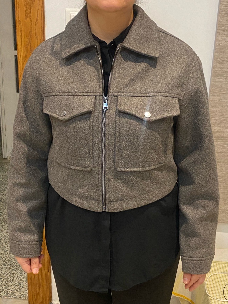 Veste bershka tissu doux