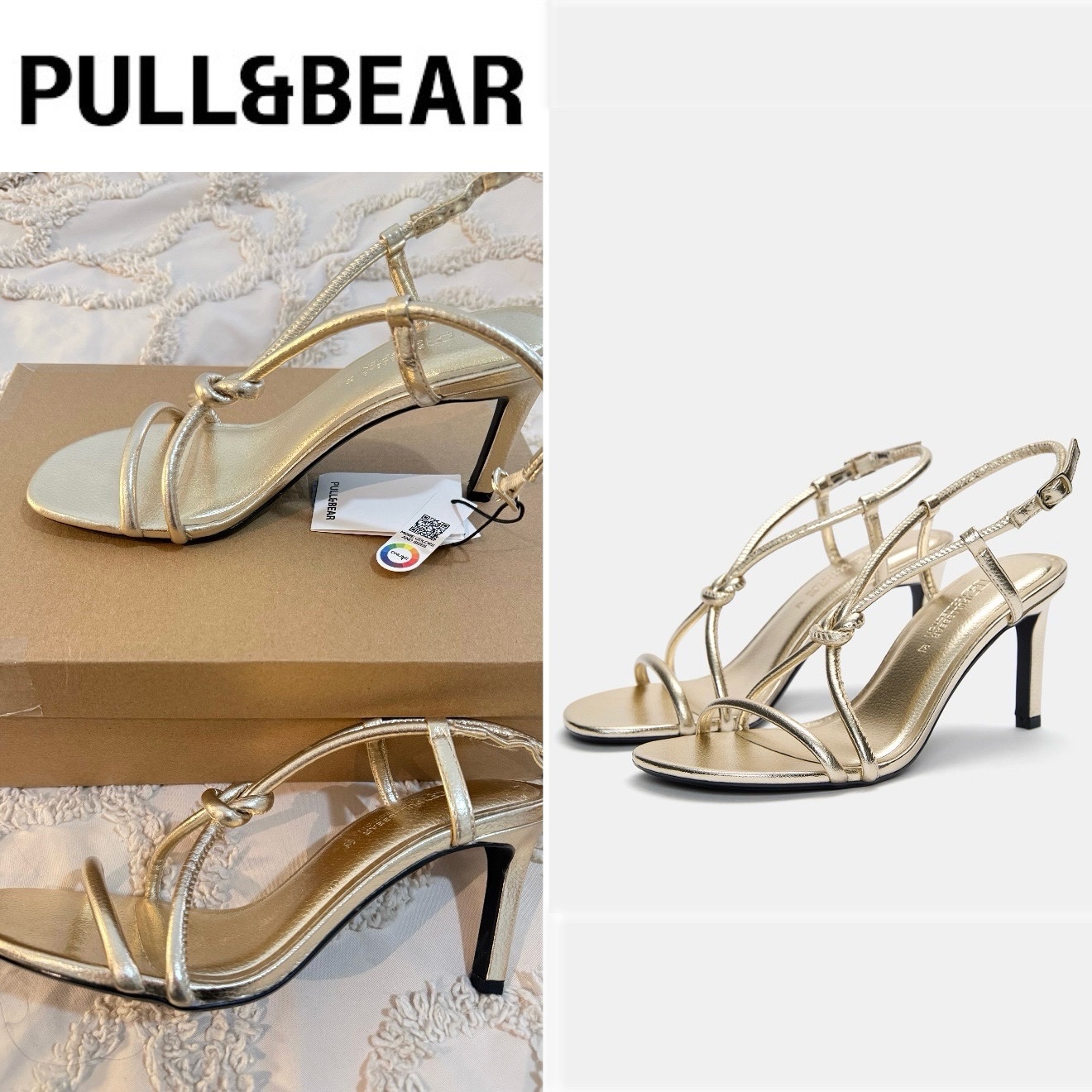 Sandales a talons PULL&BEAR 