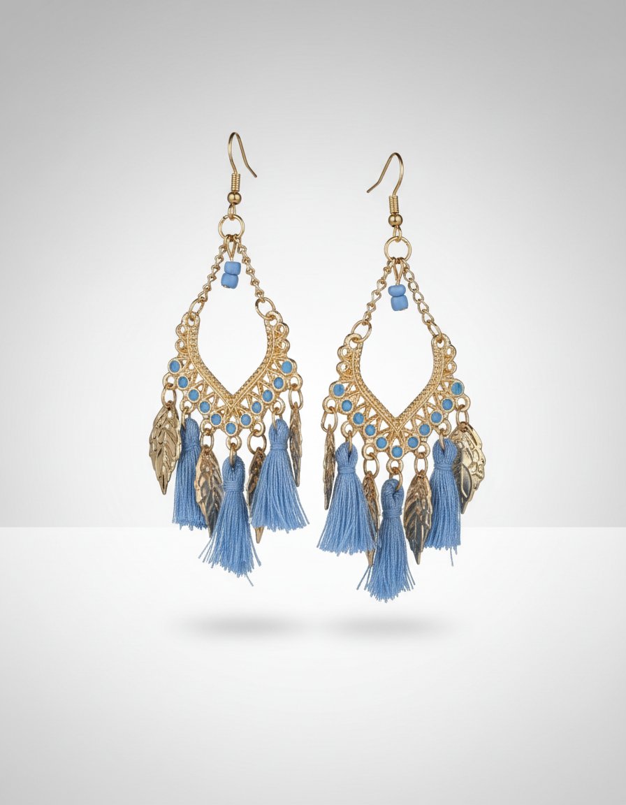 Superbes boucles d'oreilles 