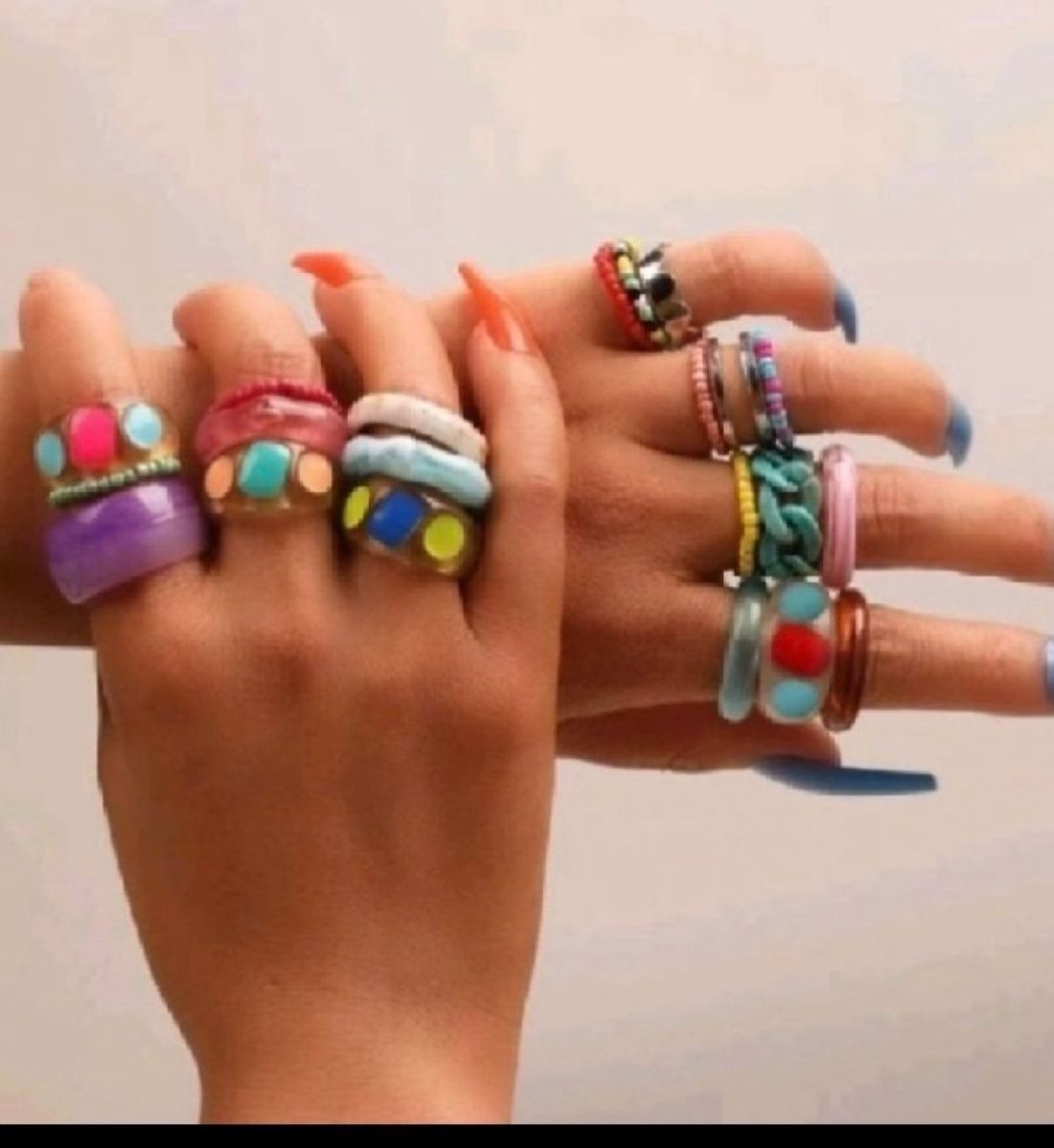 Lot bagues 
