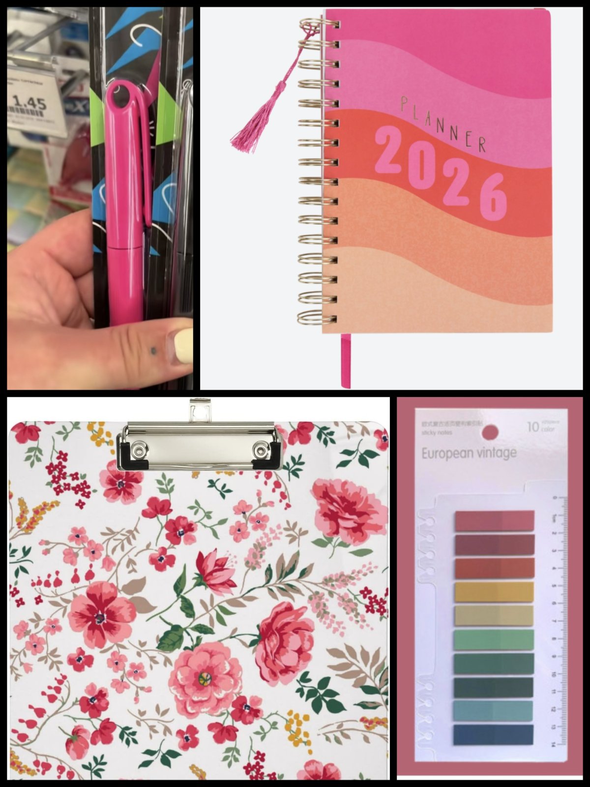 Superbe lot girly composé de 5 éléments 