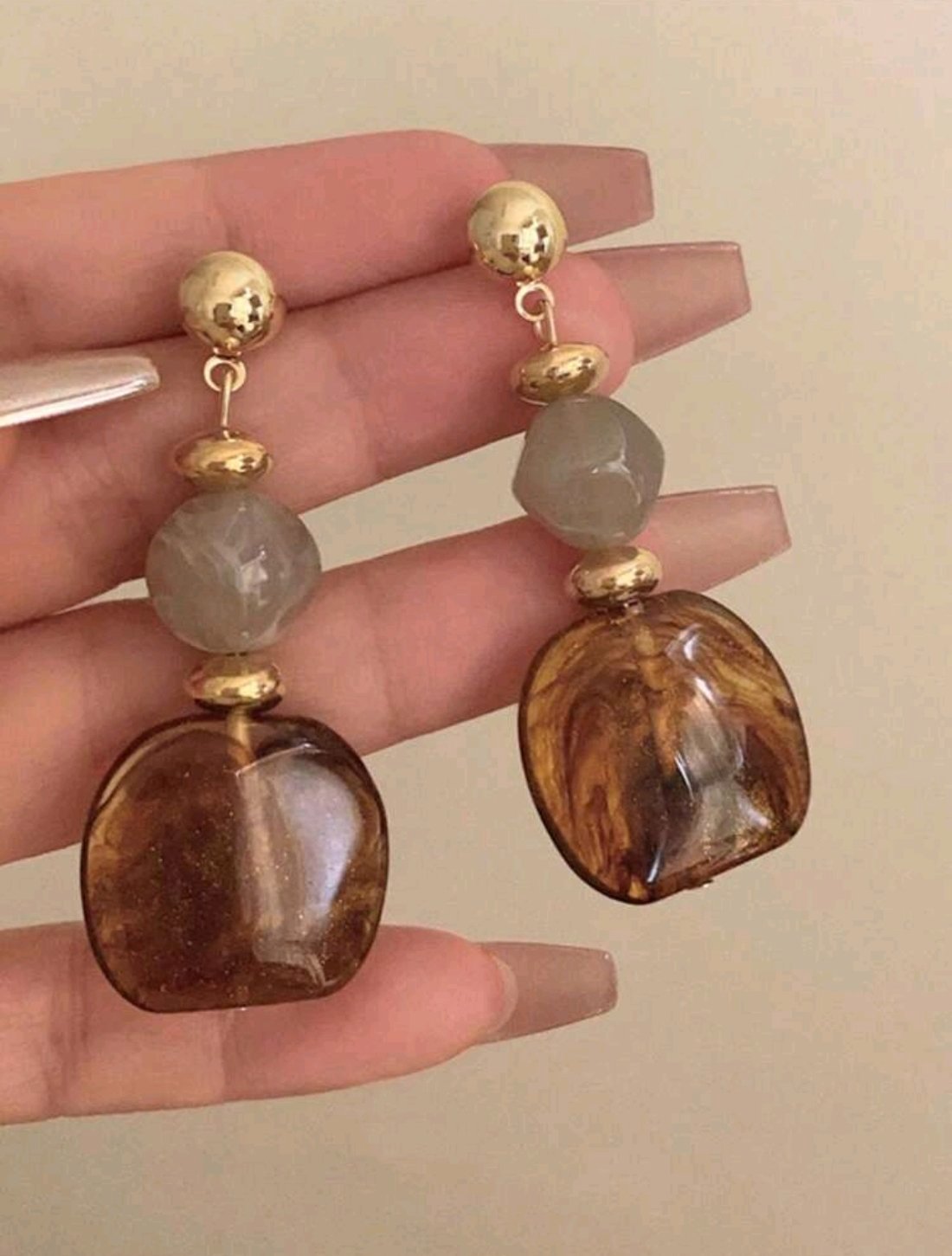 Superbes boucles d'oreilles 