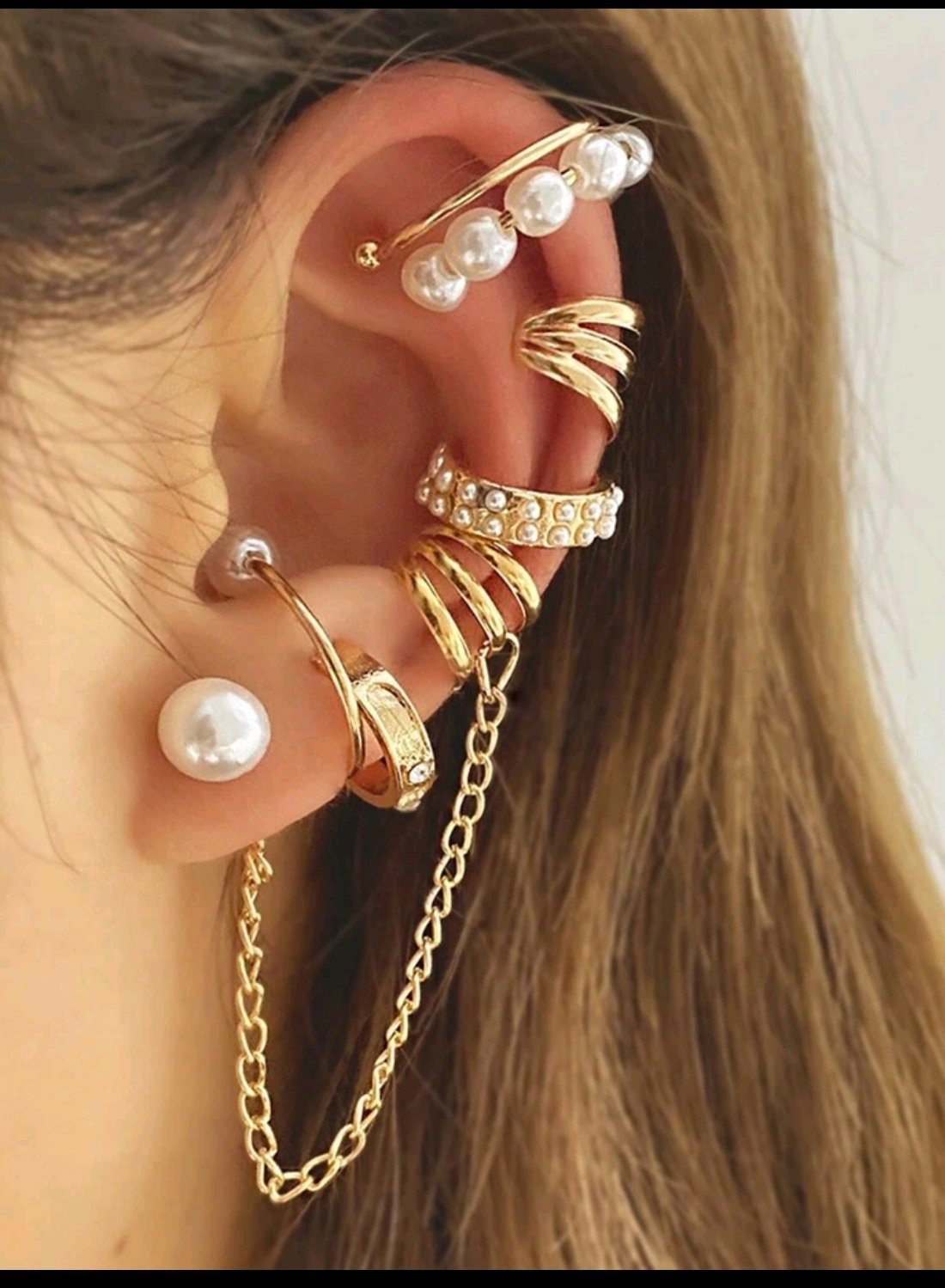 Superbe lot boucles d'oreilles 