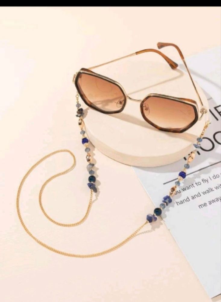 Superbe chaîne pour lunettes 