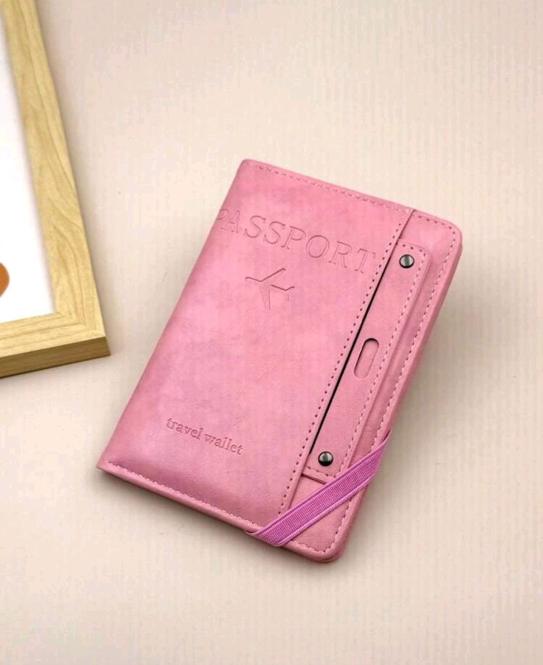 Superbe portefeuille passeport multifonction 