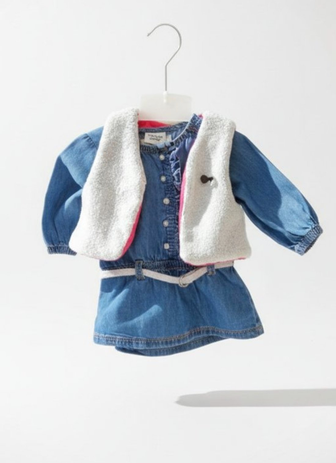 3 mois robe + gilet 