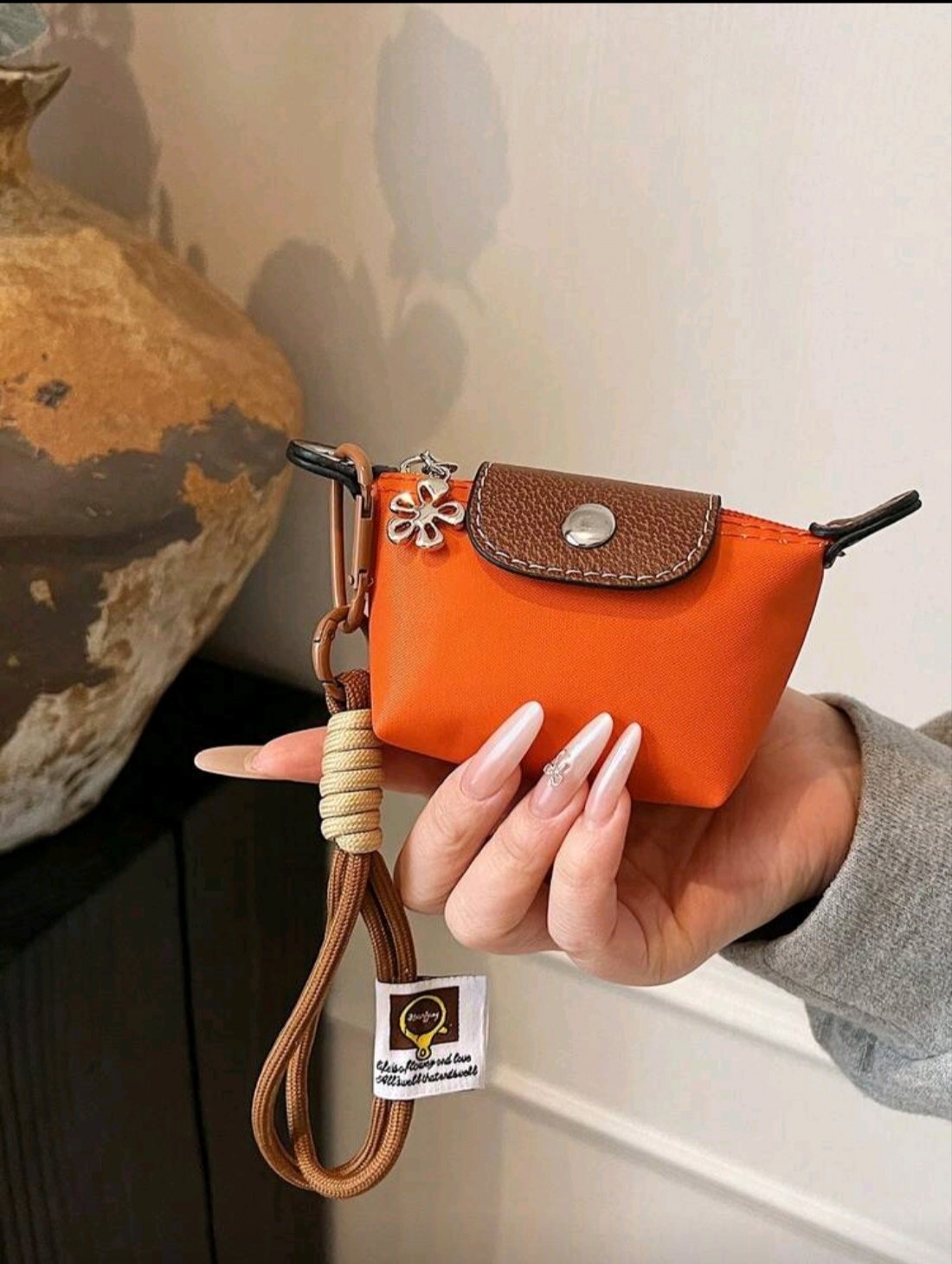 Magnifique porte-monnaie+ porte clé 