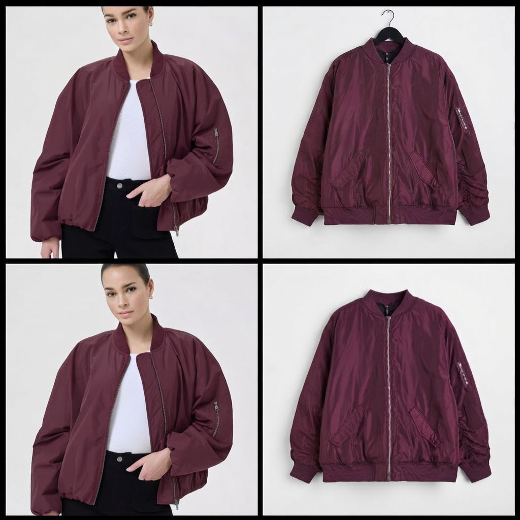 Taille 36 bombers oversize