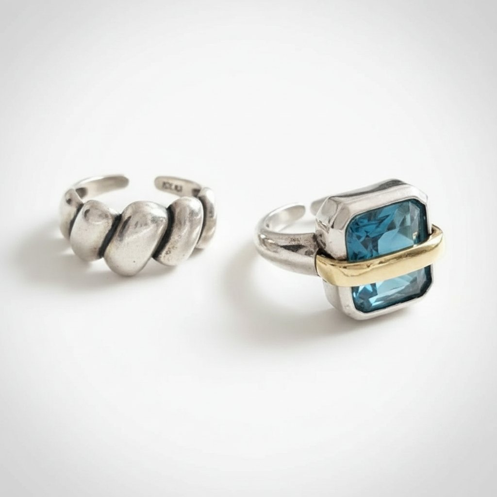 Superbe lot 2 bagues