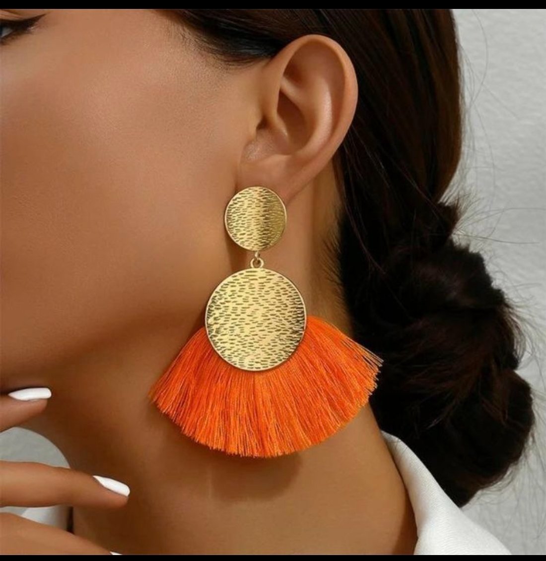 Superbes boucles d'oreilles 