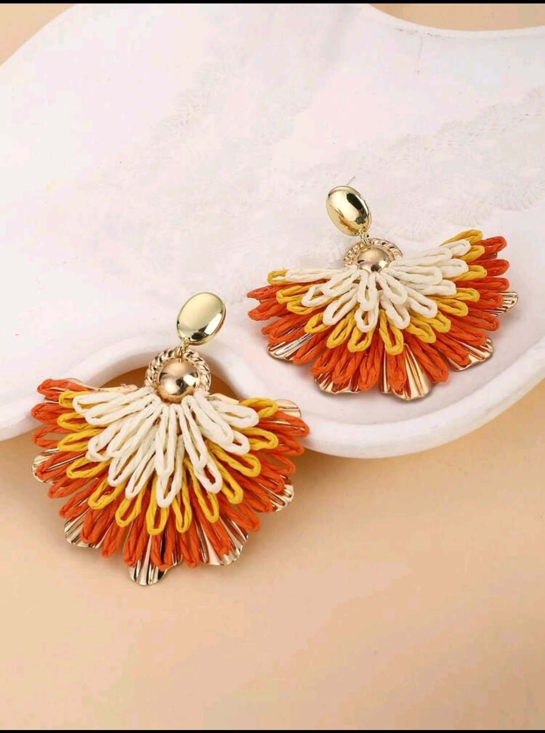 Superbes boucles d'oreilles 